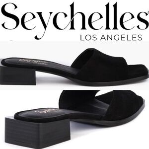 Seychelles “Through it All” Suede Slides